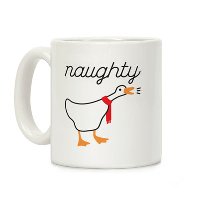 Naughty Goose Coffee Mug