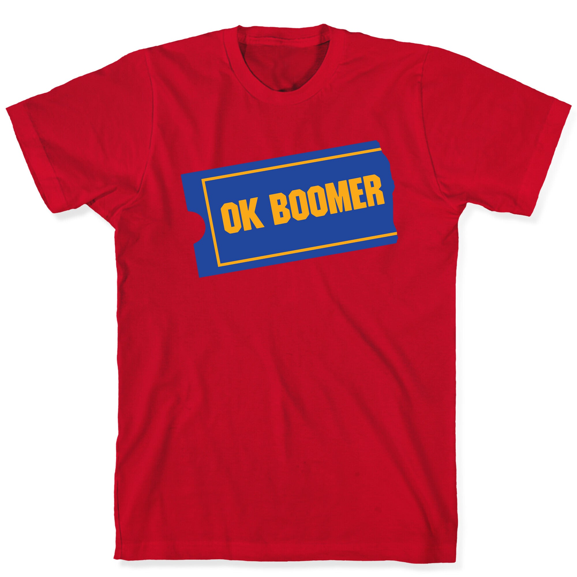 Ok Boomer Blockbuster Parody T-Shirt