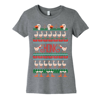 Ugly Goose Sweater Women's Cotton Tee