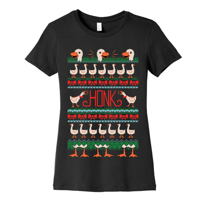 Ugly Goose Sweater Women's Cotton Tee