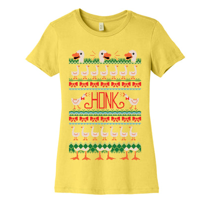 Ugly Goose Sweater Women's Cotton Tee