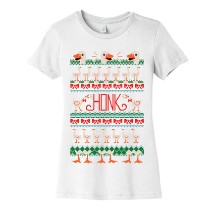 Ugly Goose Sweater Women's Cotton Tee