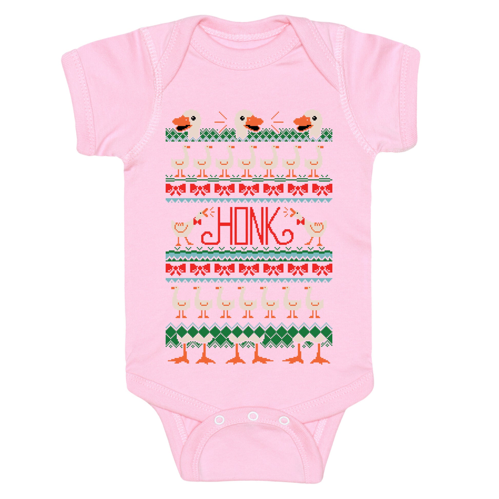 Ugly Goose Sweater Baby One Piece