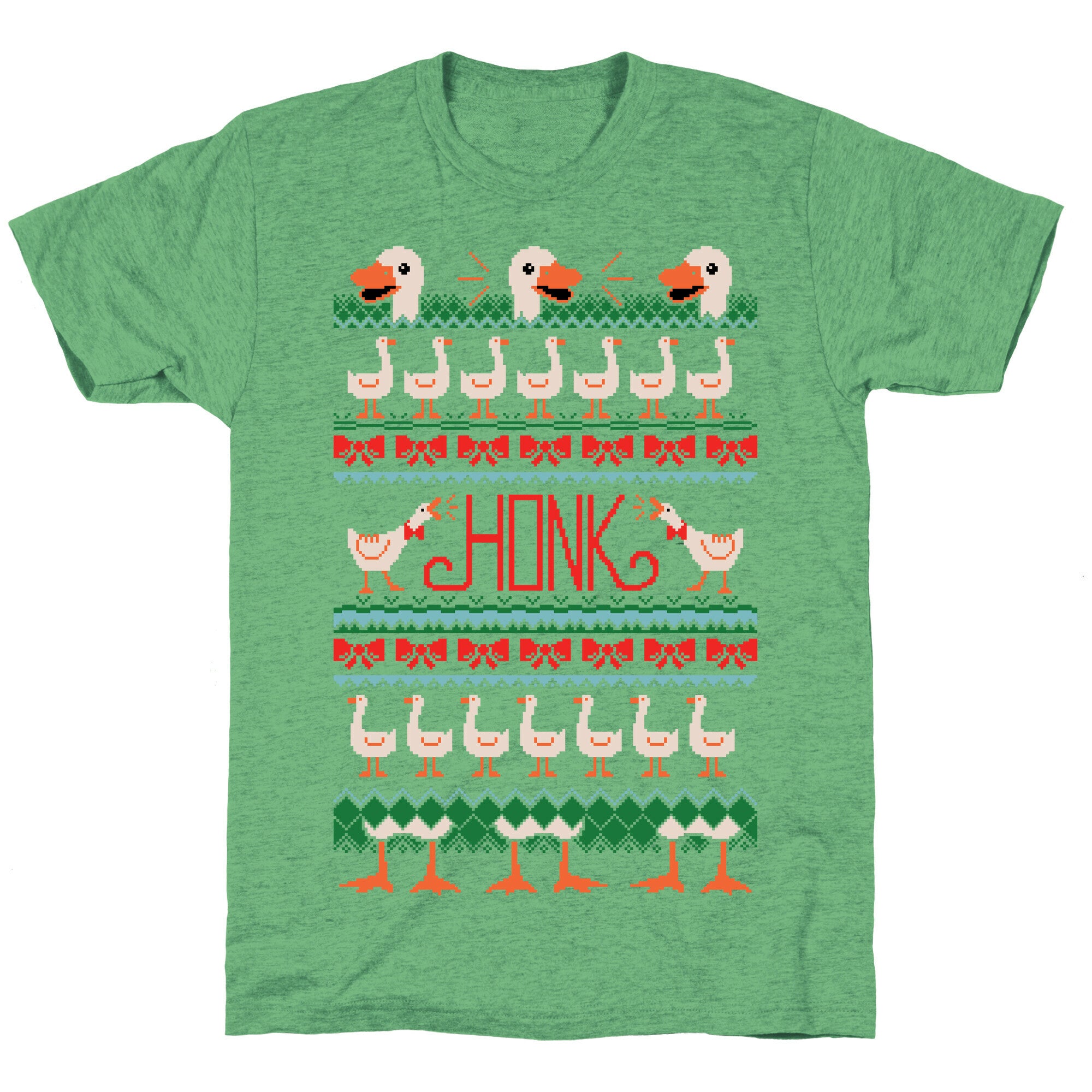 Ugly Goose Sweater Unisex Triblend Tee