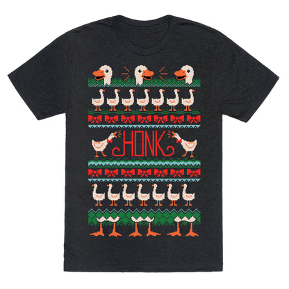 Ugly Goose Sweater Unisex Triblend Tee