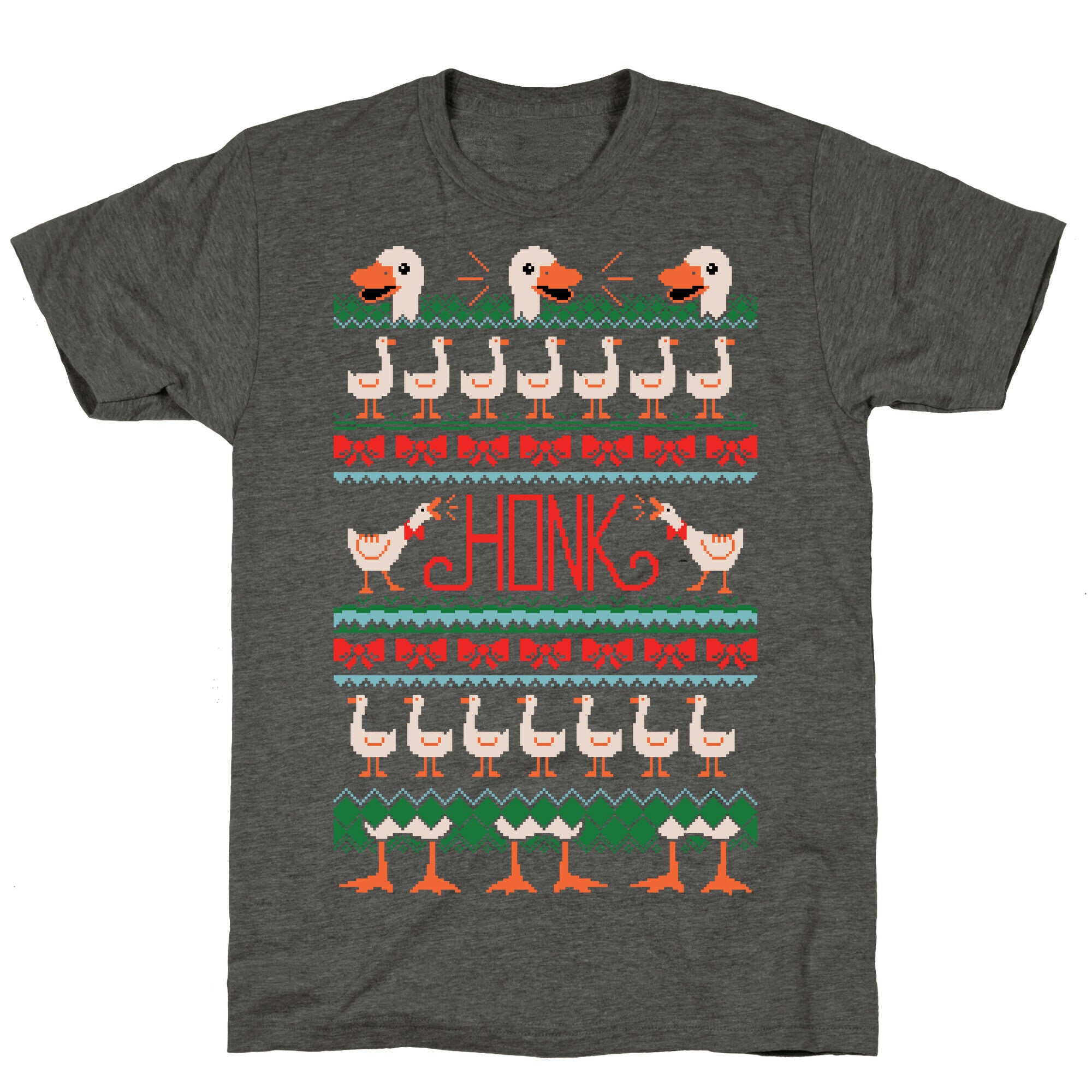 Ugly Goose Sweater Unisex Triblend Tee