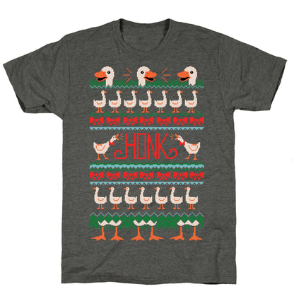 Ugly Goose Sweater Unisex Triblend Tee