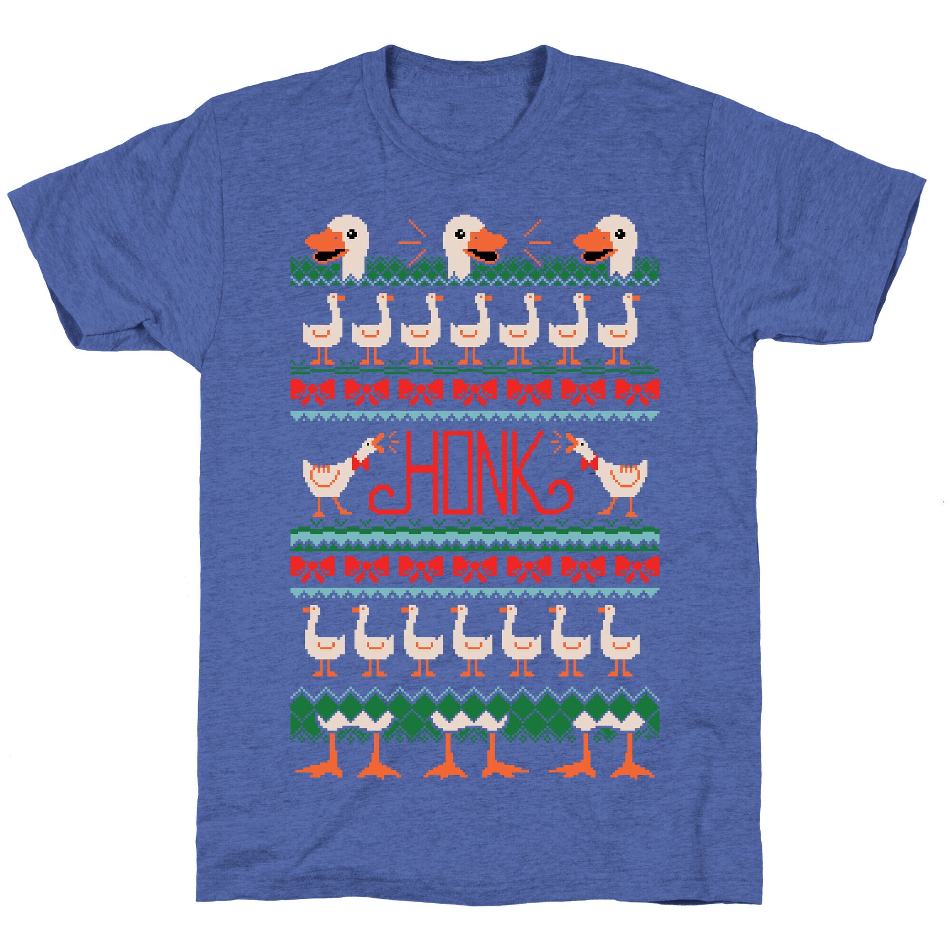 Ugly Goose Sweater Unisex Triblend Tee