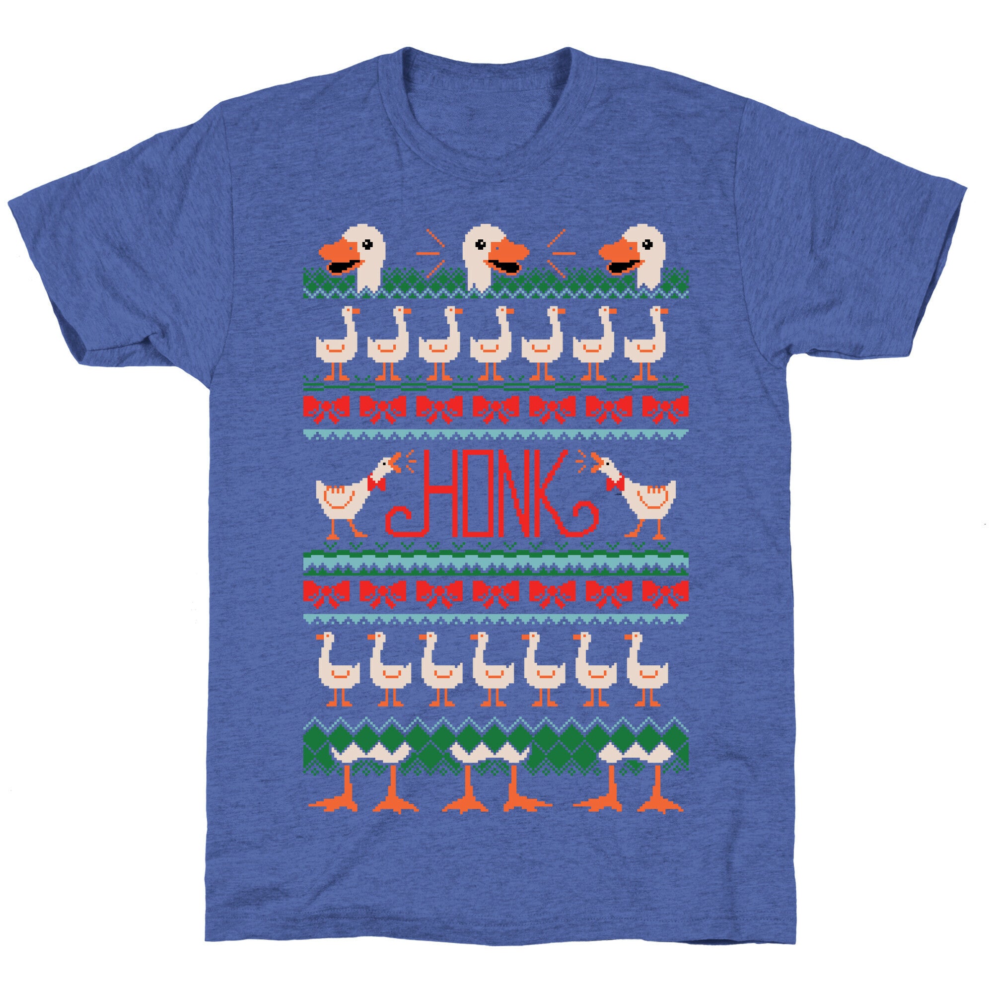 Ugly Goose Sweater Unisex Triblend Tee