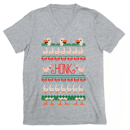 Ugly Goose Sweater V-Neck