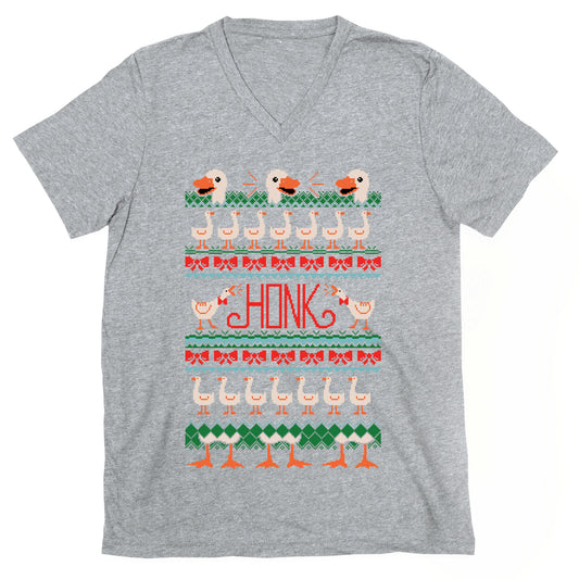 Ugly Goose Sweater V-Neck
