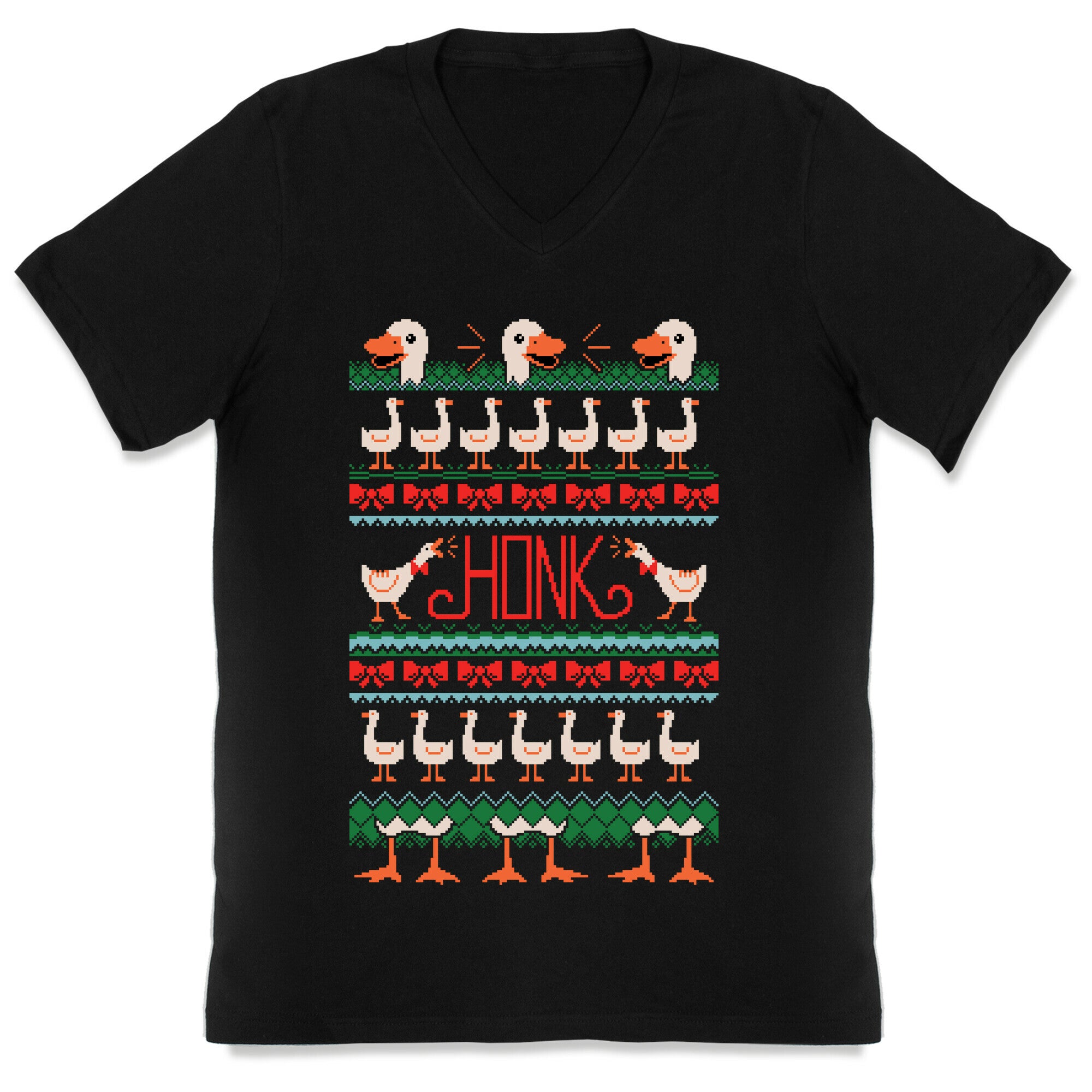Ugly Goose Sweater V-Neck