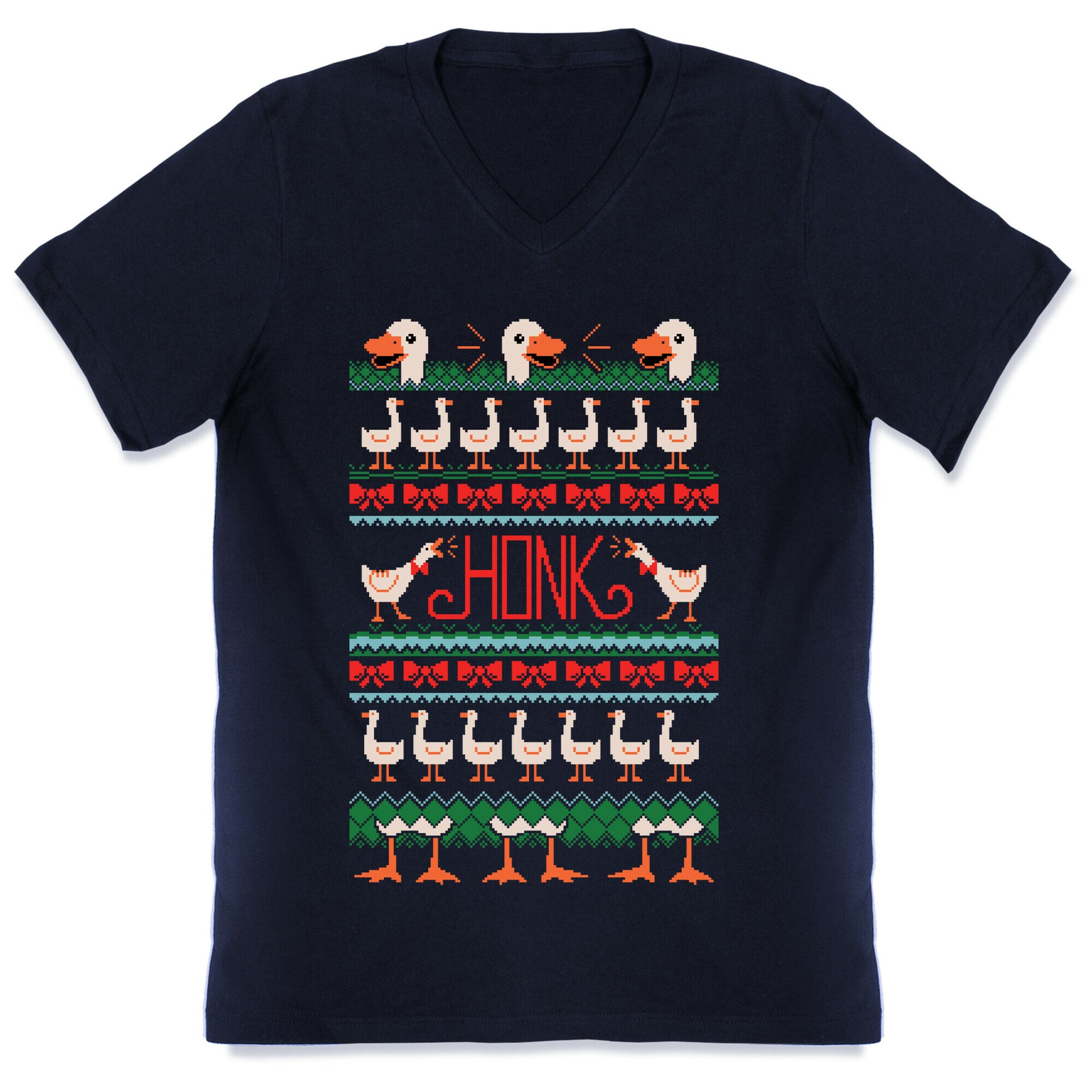 Ugly Goose Sweater V-Neck