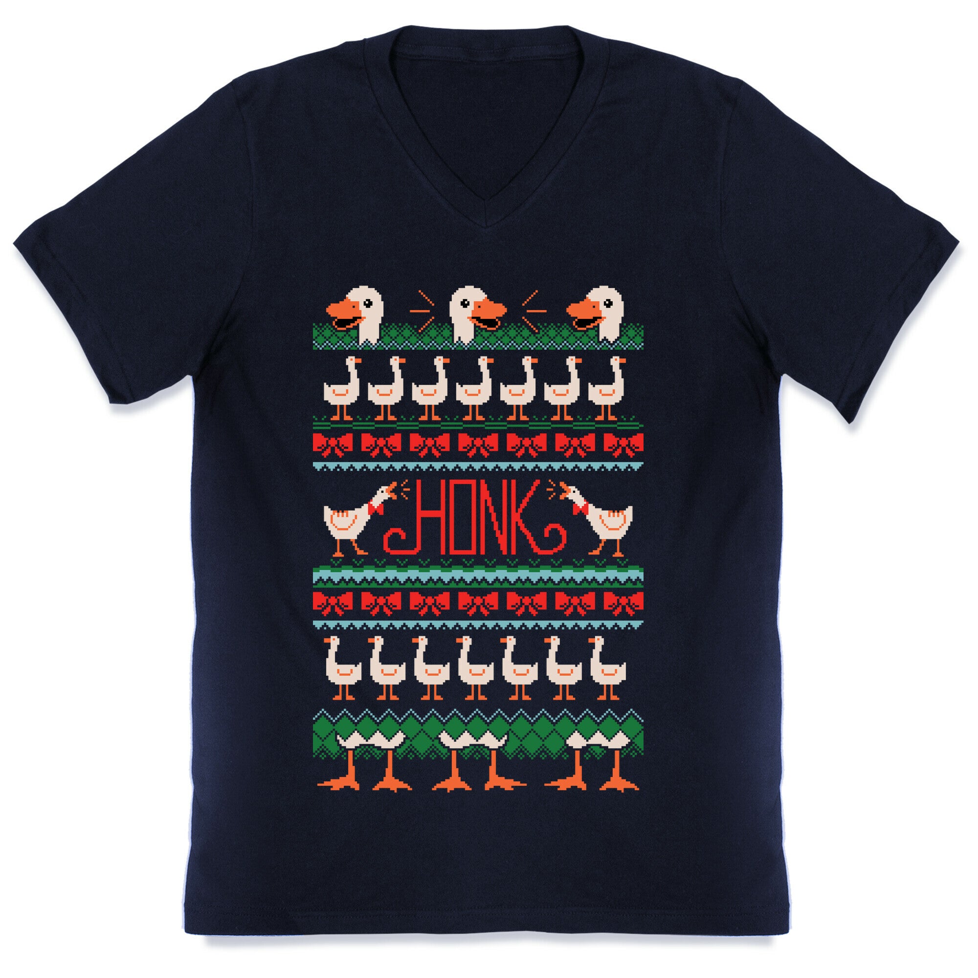 Ugly Goose Sweater V-Neck