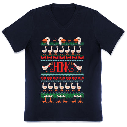 Ugly Goose Sweater V-Neck