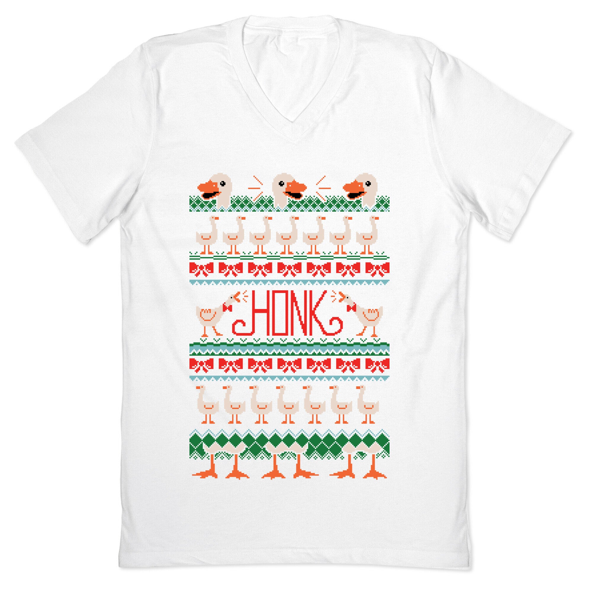 Ugly Goose Sweater V-Neck