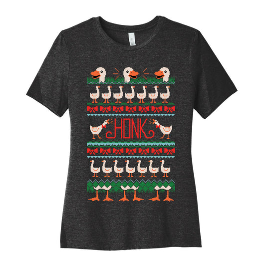 Ugly Goose Sweater Women's Cotton Tee