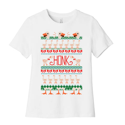 Ugly Goose Sweater Women's Cotton Tee