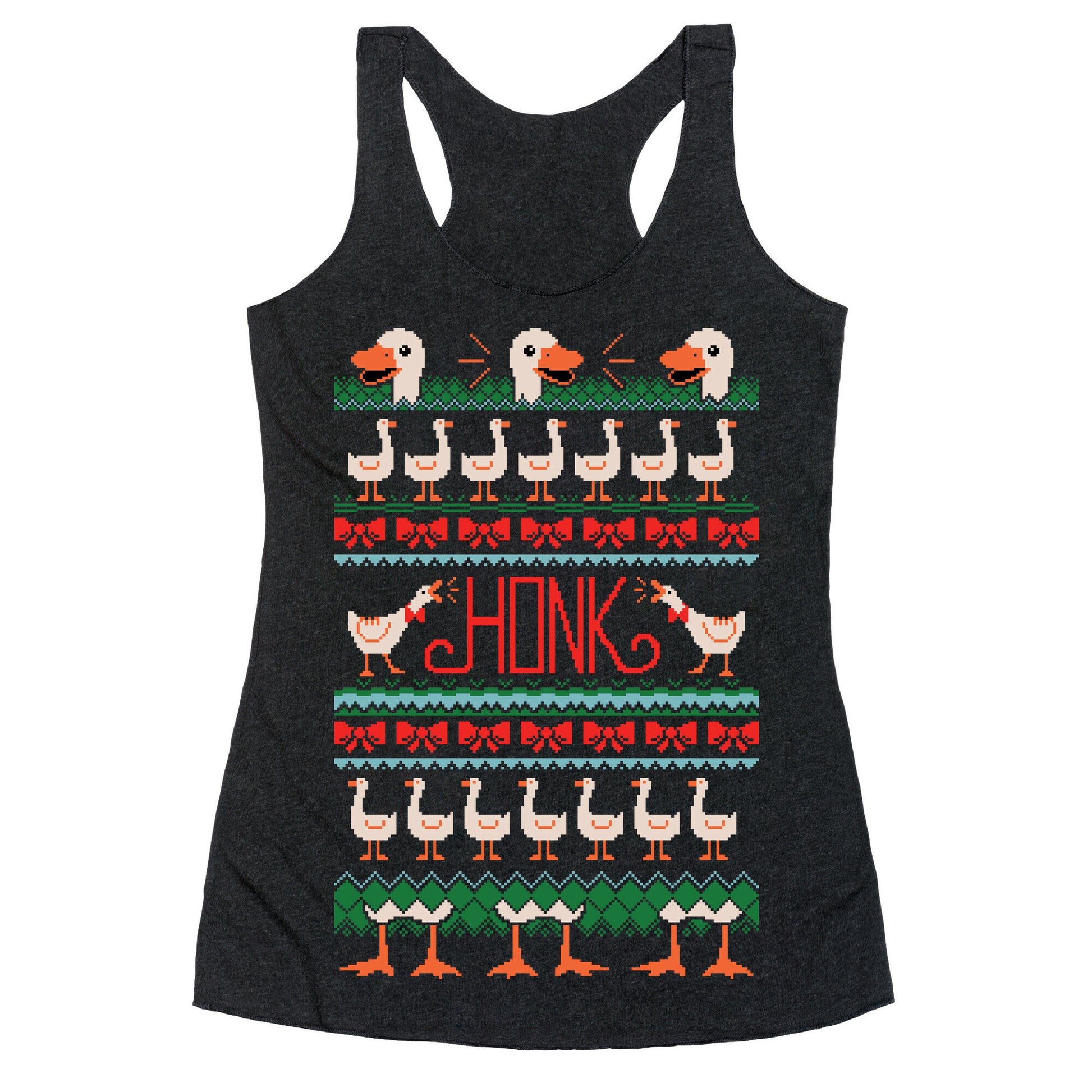Ugly Goose Sweater Racerback Tank