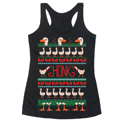 Ugly Goose Sweater Racerback Tank