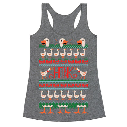 Ugly Goose Sweater Racerback Tank