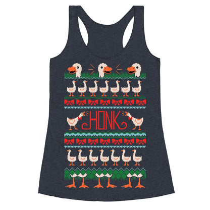 Ugly Goose Sweater Racerback Tank