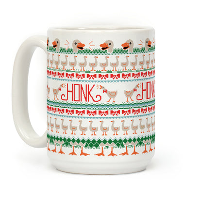 Ugly Goose Sweater Coffee Mug
