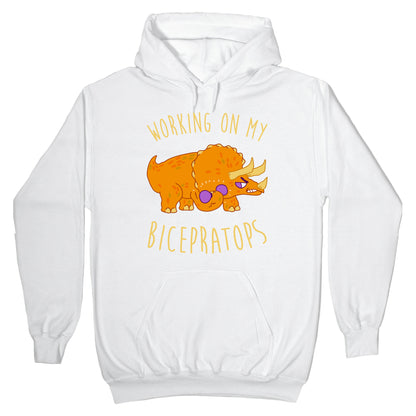 Working on My Bicepratops Hoodie