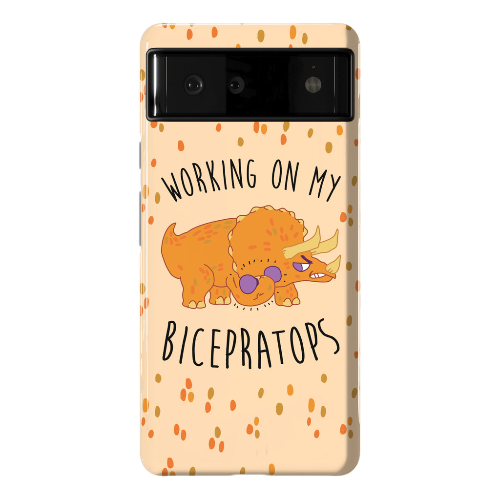 Working on My Bicepratops Phone Case