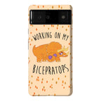Working on My Bicepratops Phone Case