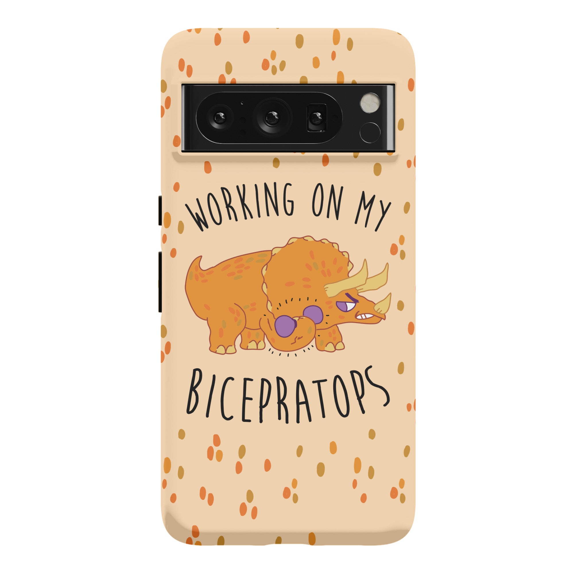 Working on My Bicepratops Phone Case