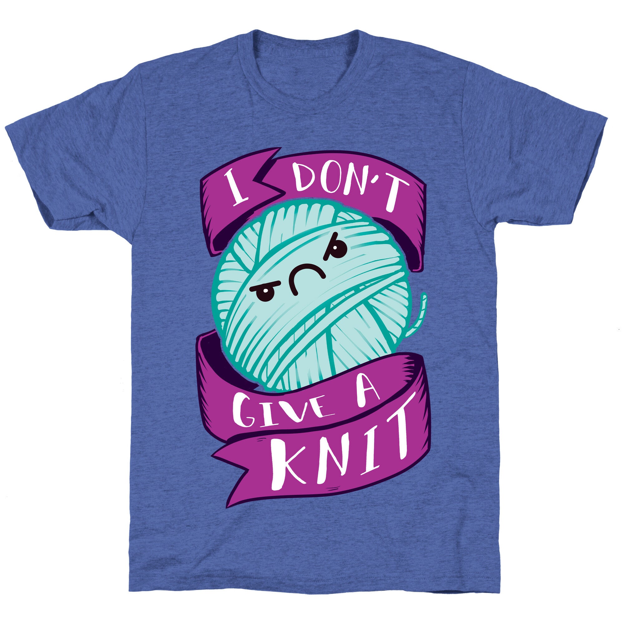 I Don't Give A Knit Unisex Triblend Tee