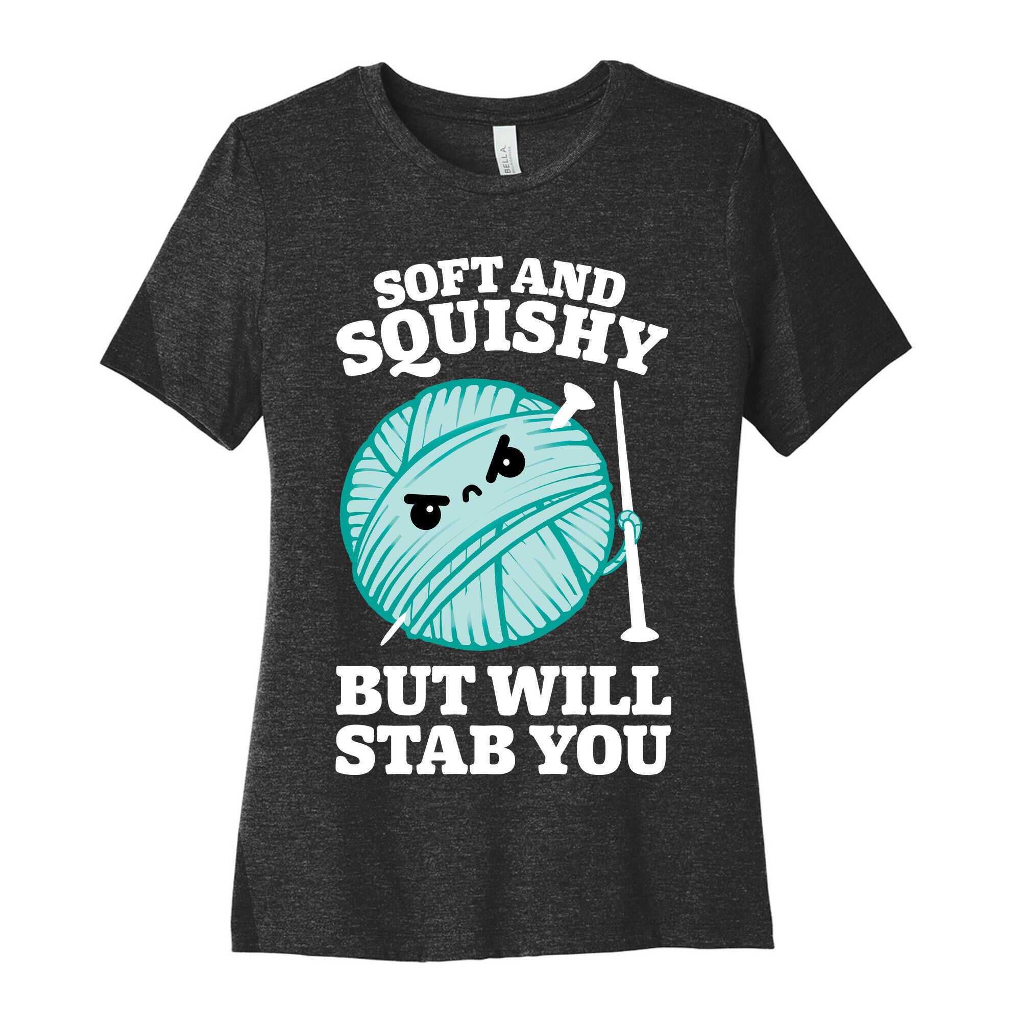 Soft and Squishy But Will Stab You Women's Cotton Tee