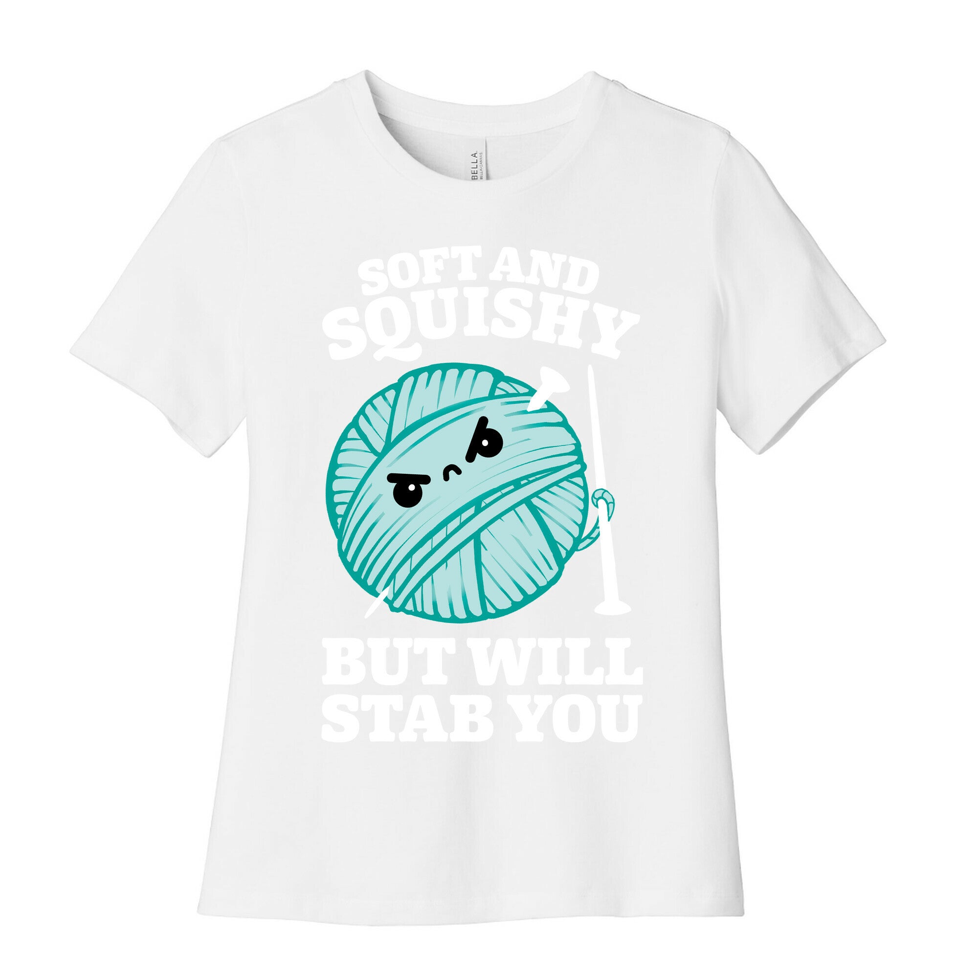 Soft and Squishy But Will Stab You Women's Cotton Tee
