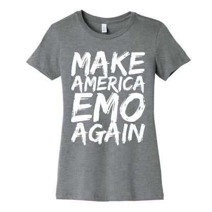 Make America Emo Again Women's Cotton Tee