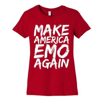 Make America Emo Again Women's Cotton Tee