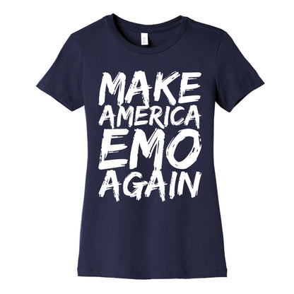 Make America Emo Again Women's Cotton Tee