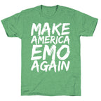 Make America Emo Again Unisex Triblend Tee
