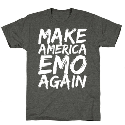 Make America Emo Again Unisex Triblend Tee