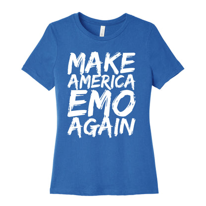 Make America Emo Again Women's Cotton Tee