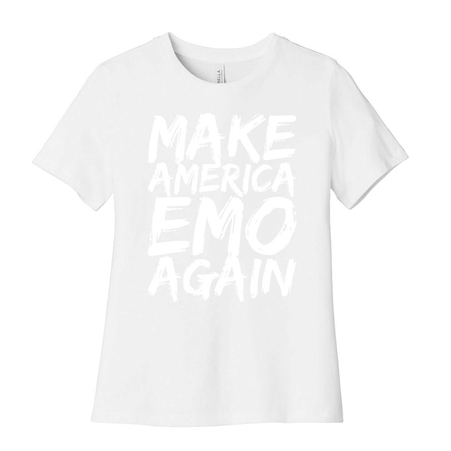 Make America Emo Again Women's Cotton Tee