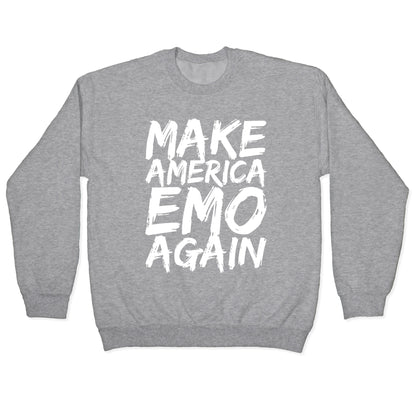Make America Emo Again Crewneck Sweatshirt
