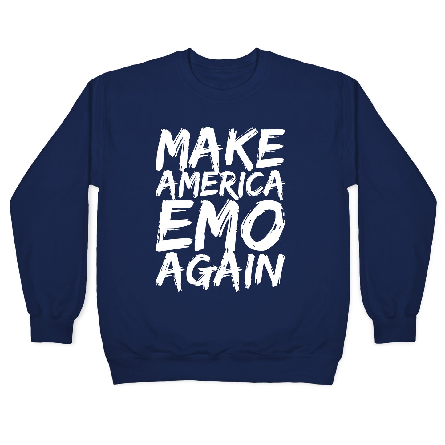 Make America Emo Again Crewneck Sweatshirt