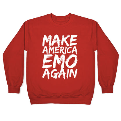 Make America Emo Again Crewneck Sweatshirt