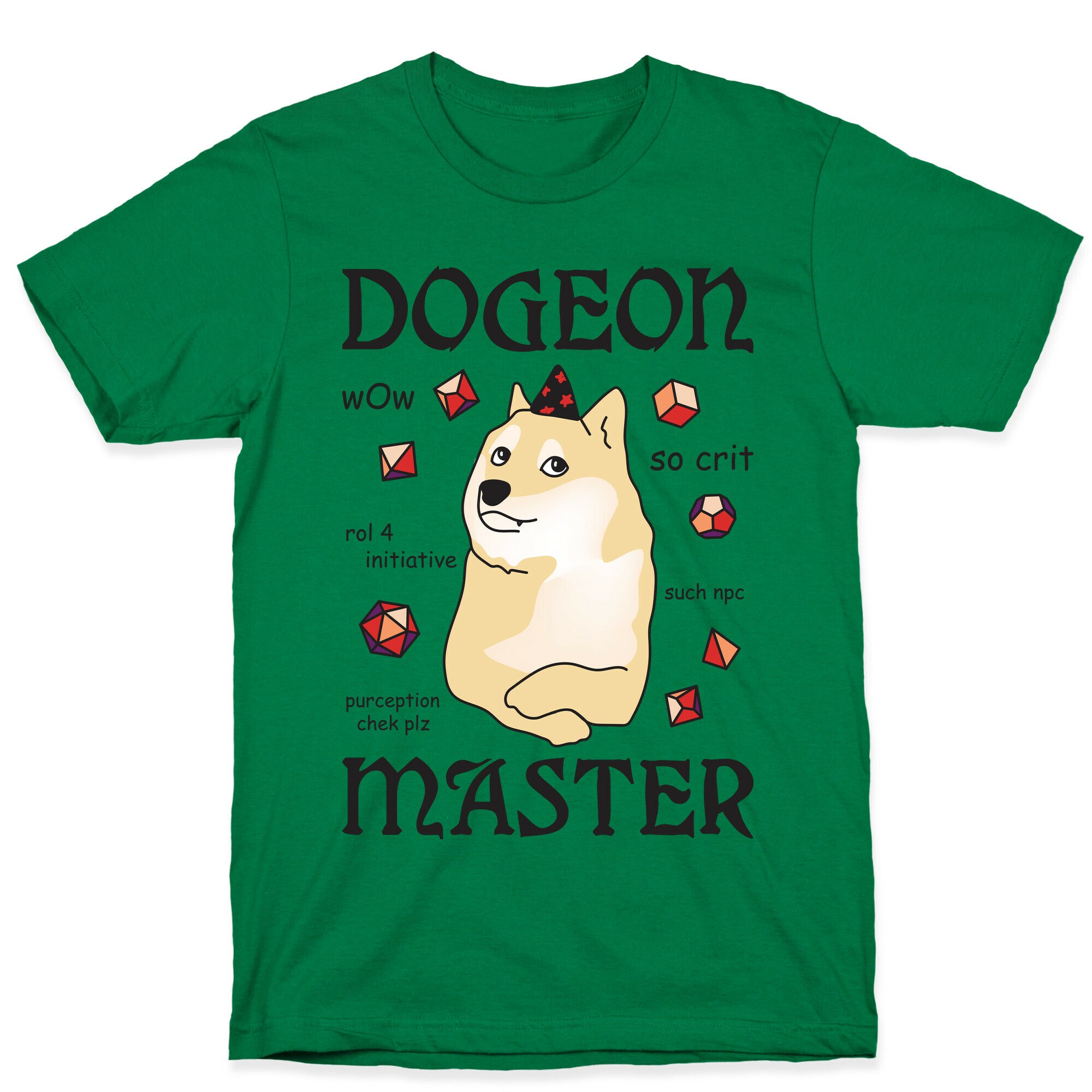 Dogeon Master Doge DM T-Shirt