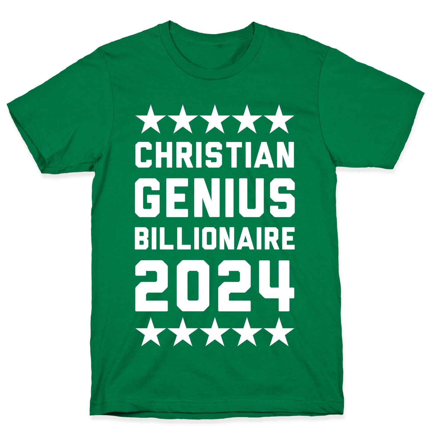 Christian Genius Billionaire 2024 T-Shirt