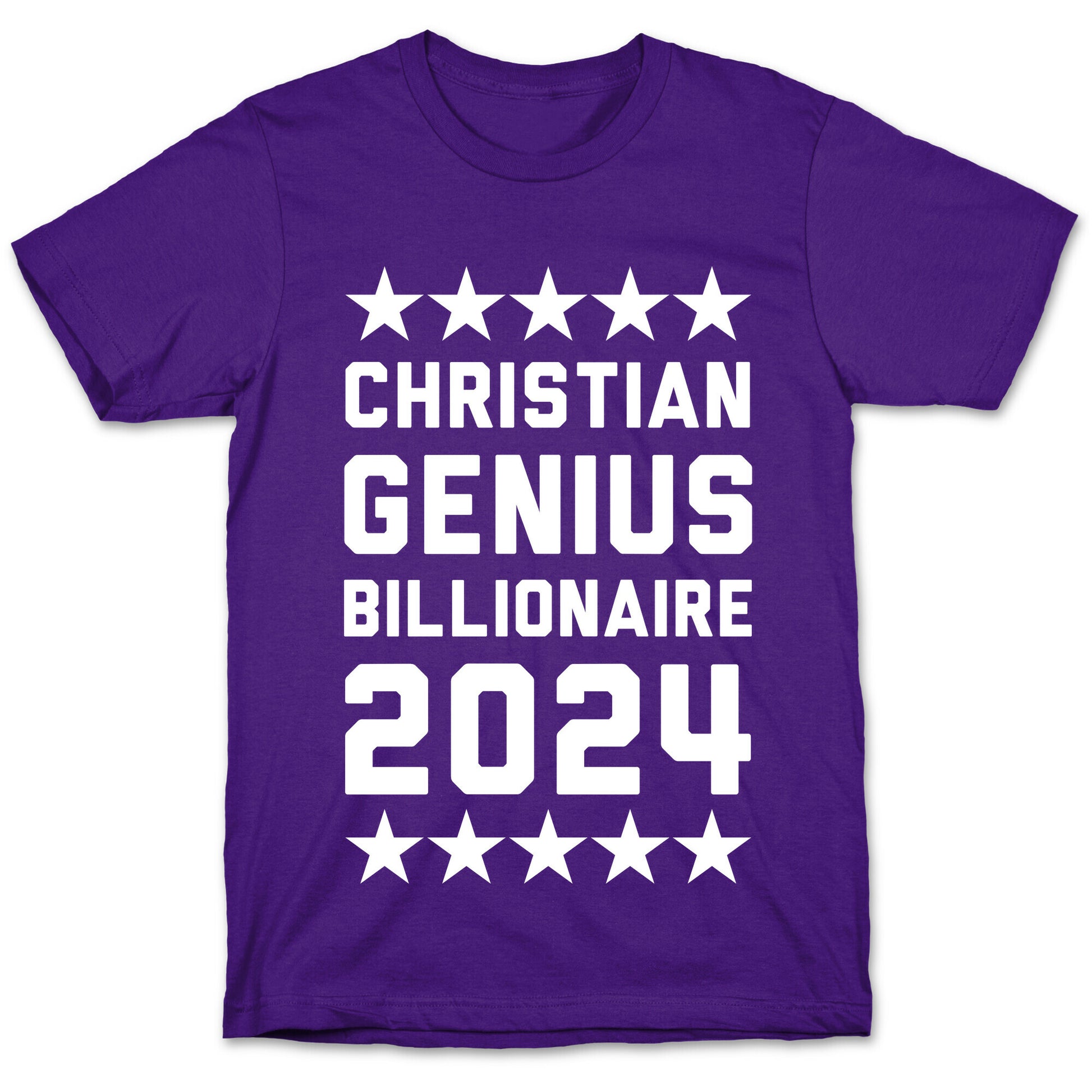 Christian Genius Billionaire 2024 T-Shirt