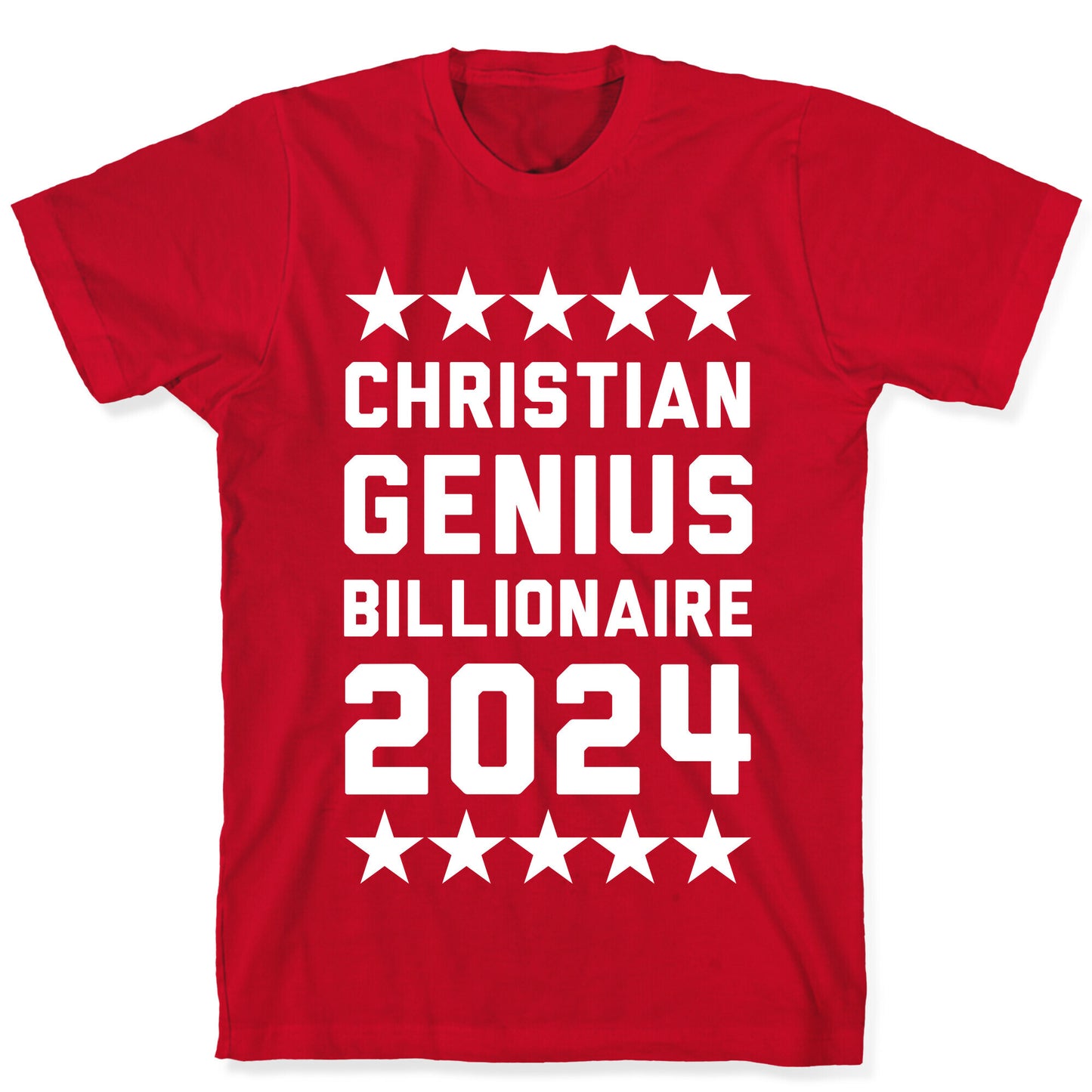 Christian Genius Billionaire 2024 T-Shirt