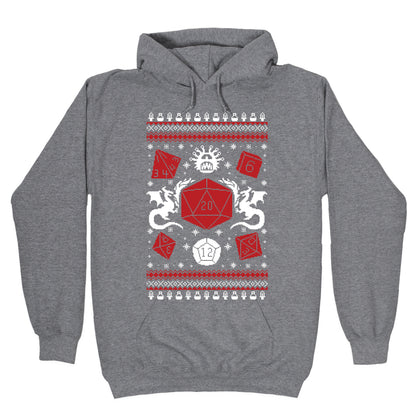 D&D Ugly Sweater Hoodie