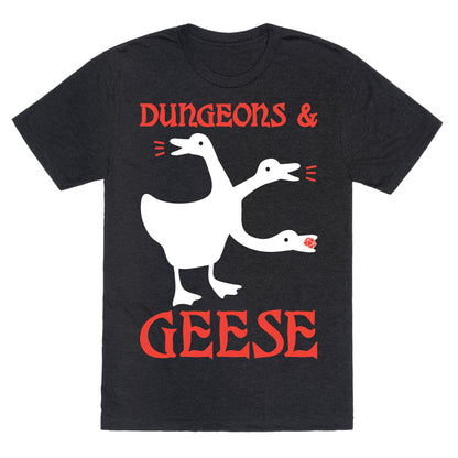Dungeons & Geese Unisex Triblend Tee